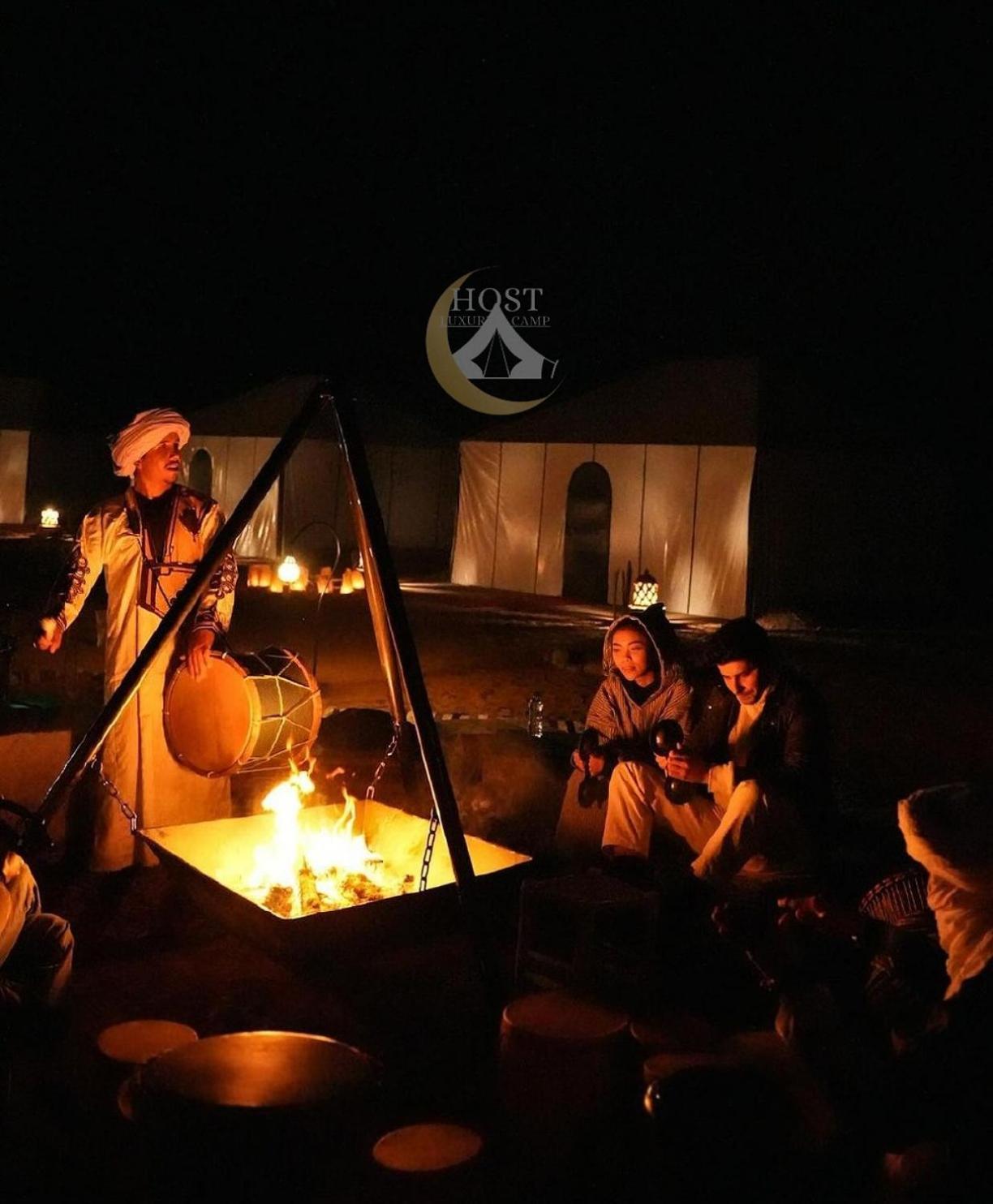 Host Luxury Camp Hotel Merzouga Exterior photo
